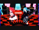 MMD、テト、ミク、計2人、で、女王蜂メフィスト・重音テト・カバー曲