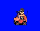 偵察車に乗るタクヤさんとマネヱヂヤアBB.re-boot