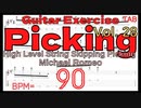 マイケルロメオ ギター速弾きMichael Romeo BPM90【Guitar Picking Exercise Vol.28】