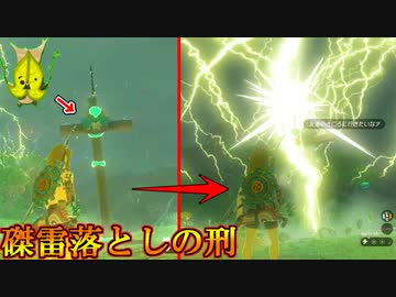 雷に打たれ裁かれるコログたち #６【ゼルダの伝説 ティアーズ オブ ザ キングダム】