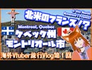 【海外Vtuber旅行Vlog第1回】モントリオール市に行った件（楽しみもびっくりも痛みもある経験だった)  #音三みねこ
