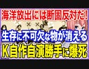 海洋放出には断固として反対だ！人間の生存に不可欠な製品がK国店頭から消える！？自作自演で勝手に爆死w【2023/06/18】