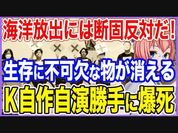 海洋放出には断固として反対だ！人間の生存に不可欠な製品がK国店頭から消える！？自作自演で勝手に爆死w【2023/06/18】
