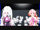 MMD、ハク、テト、計2人、で、極楽浄土