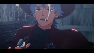 【吸死MMD】浴槽とネオンテトラ【ロナルドとドラルク】