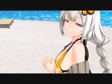 【R-18MMD】あかりちゃんと水中遊泳しちゃった動画