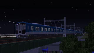 【マインクラフト】ガーター橋の音が心地よい動画(RealTrainMod)