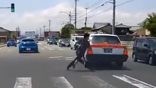 ホモと見るタクシーから飛び出す撮り鉄