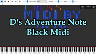 【Black Midi/黒楽譜】D's Adventure Note (80K notes↑)