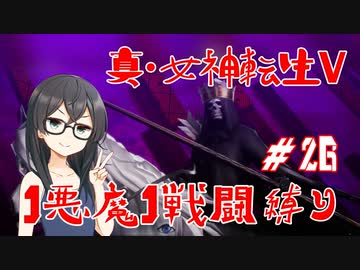 【真・女神転生V】1悪魔1戦闘縛り part26【花隈千冬実況】