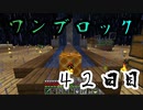 【４２日目】ワンブロックでハードコアな世界を生き残る