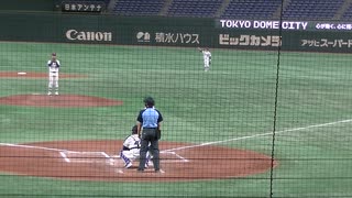 福島悠介 相川 吹上と三者連続三振で7回までノーヒットに抑える真城 翔大【大学野球選手権 天理大 対 西南学院大2023年6月5日】