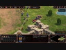 AgeOfEmpires AOE実況プレイ カエサルの栄華4-1(カエサルとポンペイウスの決戦)
