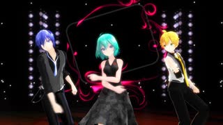 【MMD】WAVE【ミク・レン・KAITO】