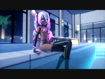 【MMDステージ配布あり】光っている人がConquerorを踊ったようです【MMDモデル配布あり】
