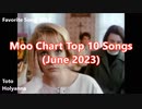 Moo Chart Top 10 Songs (June 2023)