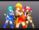 【MMD】チキチキバンバン 三味線【あぴミク】