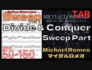 ギタースウィープが上手くなる練習方法 マイケルロメオ TAB Divide & Conquer Sweep Michael Romeo ギターソロ スウィープ【キソレン Sweep Vol.9】