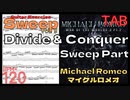 Divide & Conquer Sweep TAB Michael Romeo BPM120【キソレン Sweep Vol.9】