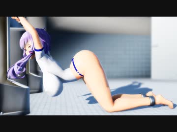 【ボイロAV】トイレで拘束されて罰ゲームを受けるゆかりさん