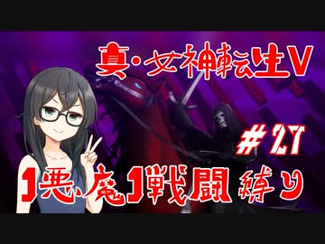 【真・女神転生V】1悪魔1戦闘縛り part27【花隈千冬実況】