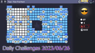 【New Microsoft Minesweeper】 Daily Challenges 2023/06/26