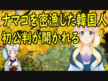 福岡でナマコを密漁した韓国国籍の親子の初公判が開かれた事が、韓国で話題に【世界の〇〇にゅーす】