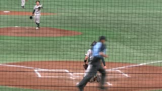 西南学院大 阿部 友哉の投球フォームと球筋【大学野球選手権 天理大 対 西南学院大2023年6月5日】