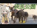 【VOICEVOX旅行】春日部つむぎが鹿と戯れる動画【奈良公園】