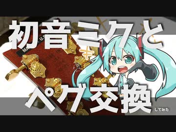 初音ミクとペグ交換してみた【ボーカロイド劇場。DIY】