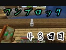 【４８日目】ワンブロックでハードコアな世界を生き残る