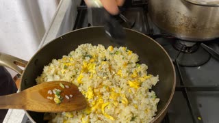 香味ペーストで作ったチャーハンが意外にうまかった