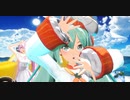 アイドルを踊るギザ歯の海老ミクさんの姿に目が釘付けなのだ！