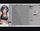 顔（新規）の造形１【10倍速動画】