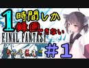 【PS４版】オープニングの橋を渡ってから１時間しか録画できないファイナルファンタジーピクセルリマスター＃１