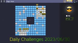 【New Microsoft Minesweeper】 Daily Challenges 2023/06/30