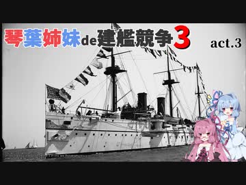 [RtW3]琴葉姉妹de建艦競争3 act.3[Rule the Waves 3]