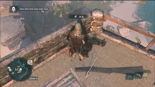 #9-6 （ﾓ ・ω・）再生数１０以下なので船襲って無理やり見せます Switch 【アサシンクリード４】