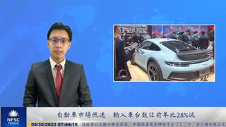 中国自動車市場低迷　輸入車台数は前年比28_減