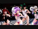 【東方MMD】地霊殿組４人で「Excuse me」1080P