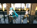【MMD】らぶ式ミクKKC＆らぶ式リンKKCで『爽快奪回SunLight』【アイマリンプロジェクト】