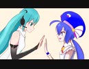 【初音ミク & 音街ウナ】コトバノアソビ【オリジナル曲】