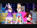 【東方偶像郷 MMD】霊夢、アリス、鈴仙でDream Fighter