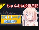 【株式投資】ちゃんおね投資日記【'23年5月損益】