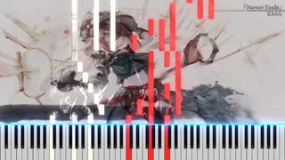 【メメントモリ】Never Ends（Song by EMA）(ピアノVer.)【キャラクター専用曲】