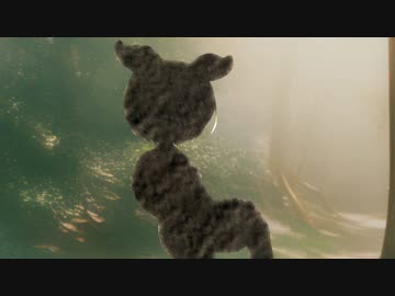 ストーンワールドでインタビューを受けるずんだもん