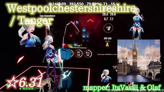 【ビートセイバー】Westpoolchestershireshire - Tanger (Expert ranked ☆6.31)【S】