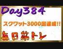【毎日投稿】ムキ・ムキ・ムキへの道！！！【RFA負荷23】#384