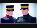 【金カムMMD】恋【尾形花沢異母兄弟テスト】