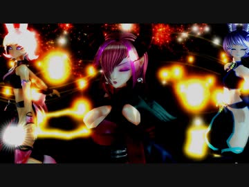 【MMD】「極楽浄土」：Re(カメラ追加配布)